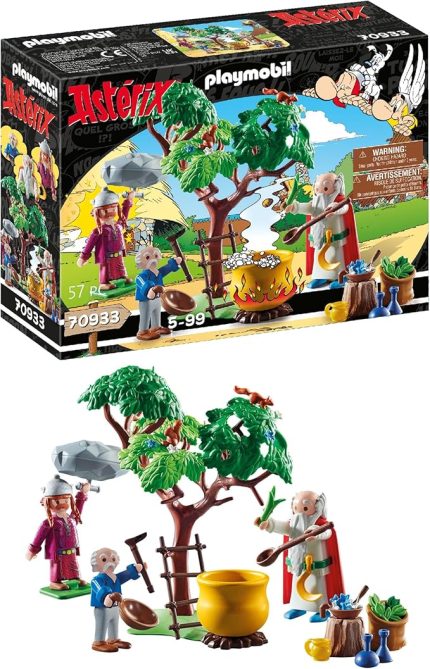Asterix 70933 Miraculix sihirli iksirli, 5 yaş ve üstü çocuklar için oyuncak