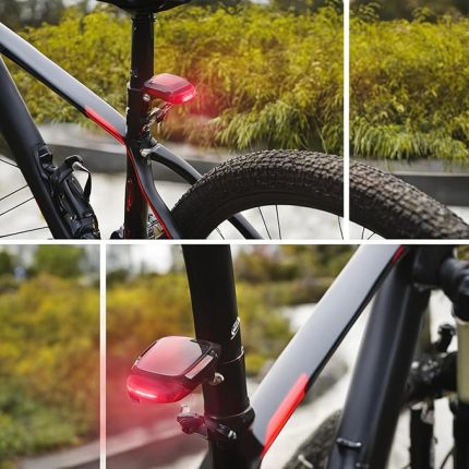 LED Güneş Enerjili Bisiklet Kuyruk Lambası – Güvenli ve Çevre Dostu Sürüş İçin