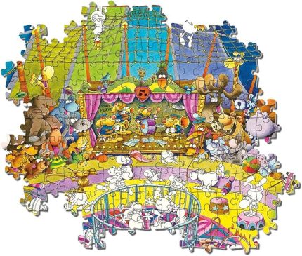 39536 Mordillo The Show Yetişkin Puzzle, Çok Renkli, 1000 Parça