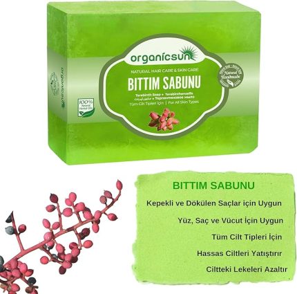 Doğal Bıttım Sabunu 140 Gr 1 Adet Saç Dökülmesine Karşı Tüm Saç ve Cilt Tipleri İçin