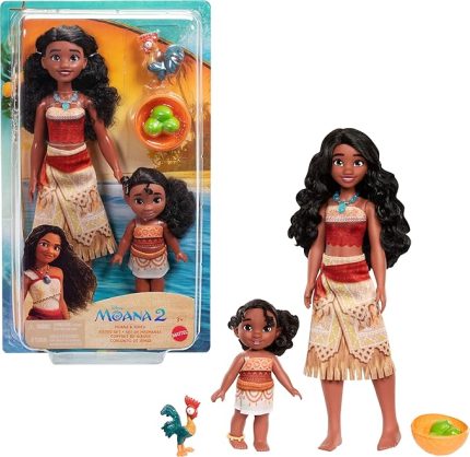 Disney Moana 2 Moana & Simea 2’li Paket, 3Y+, JBT41