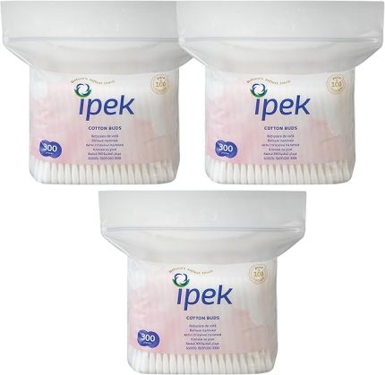 Kulak Temizleme Çubuğu, Kağıt Çubuk, 300'lü 3 Paket