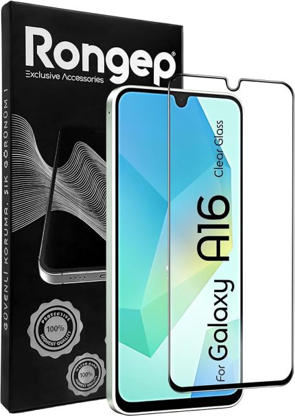 Samsung Galaxy A16 İçin Ekran Koruyucu Anti Static Temperli Cam 9H Sertliğinde Görüntü Kalitesini ve Dokunmatiği Etkilemeyen Darbelere Karşı Premium Koruma