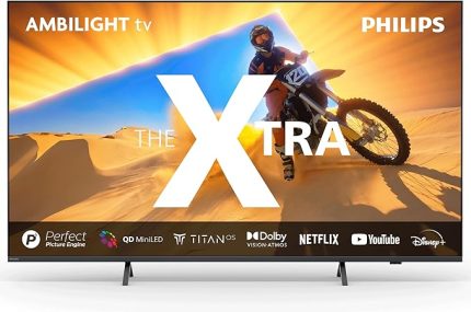 Ambilight TV The Xtra 85PML9009/12 85" 215cm 4K QD MiniLED Dolby Vision Dolby Atmos Titan OS