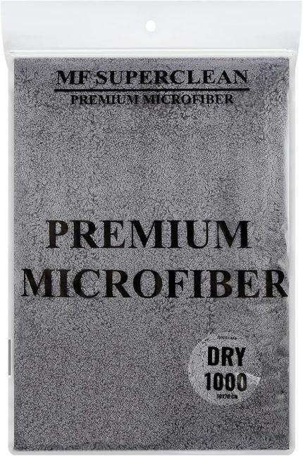 SuperClean Double Oto Kurulama Havlusu 1000 GSM - 50x70 cm