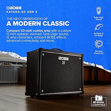 Katana-50 Gen 3 50 Watt 1 x 12" Combo Amplifikatör - Görsel 2