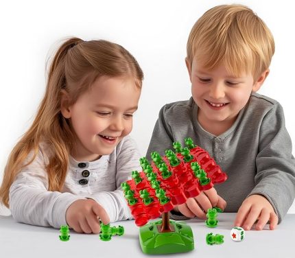 Kurbağa Denge Oyunu Kurbağa Denge Ağacı Oyunu Kutu Oyunu Eğitici Oyuncak