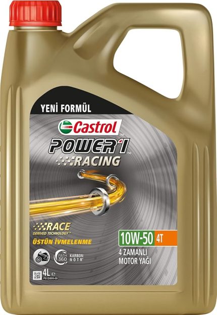 POWER1 Racing 4T 10W-50 4 Litre Motosiklet Yağı