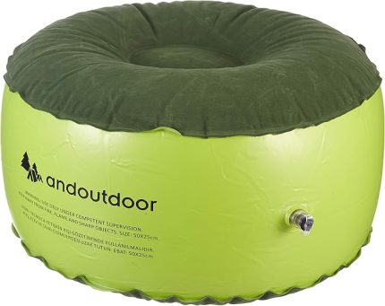 Roxy Şişme Minder, Unisex, Turuncu/Yeşil/Krem, Tek Beden