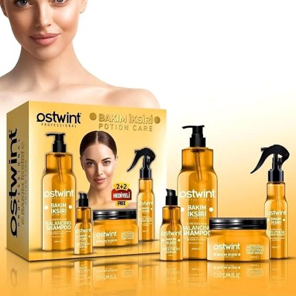 Saç Bakım İksiri Nutritious Milk Seti, Kusursuz Saç Bakımı İçin 4'lü Set, Şampuan, Saç Kremi, Saç Serumu, Saç Maskesi