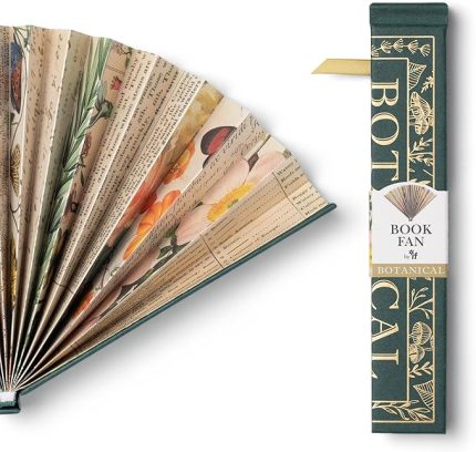 Kitap Şeklinde Yelpaze Botanical