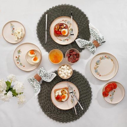 Sunny 4 Kişilik Kahvaltı Takımı 10 Parça-Kahve