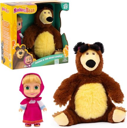 Preziosi Masha&Bear Masha&Koca Ayi 23Cm Bebeké