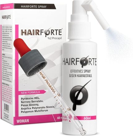 Hair Forte Sprey%2 Procapil Kadınlar Için Saç Dökülmesine Karşı Sprey 60 Ml