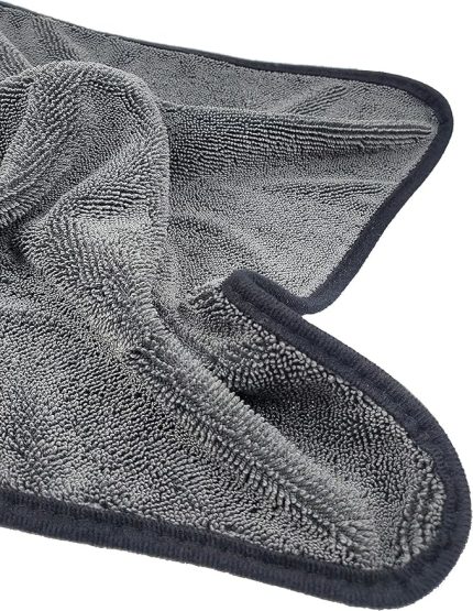 Concept Mikrofiber Süper Emici 50x 70 cm Araç Kurulama Bezi Süper Emici Kalın Fil Özellikli Oto Kurulama Temizlik Ve Uygulama Havlusu (Gri)