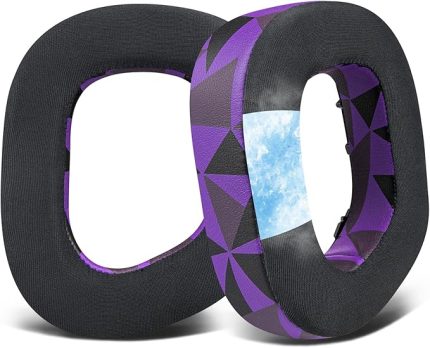 Soğutma Jeli Yedek Kulak Pedleri Minderler için Corsair HS80 MAX/HS80 RGB USB Wired/HS 80 RGB Kablosuz Oyun Kulaklıkları, Kulak Pedleri Yüksek Yoğunluklu Gürültü İzolasyonlu Köpüklü Yastıklar