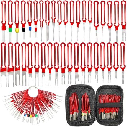 Bağlantıları çıkarmak için alet seti, 39 parça, geliştirilmiş pin çıkarma aleti, bağlantısı, elektrikli pim çıkarma aleti, pin alet seti, uzun ömürlü