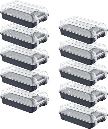 10'Lu Set Kadın Antrasit Ayakkabı Kutusu