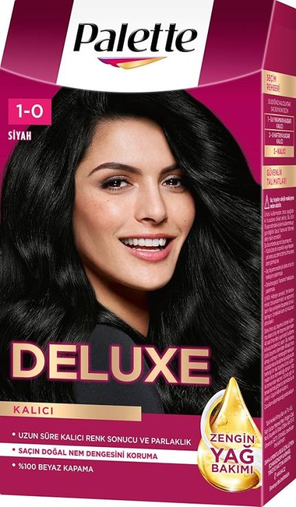 Deluxe 1-0 Siyah Saç Boyası