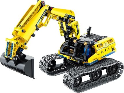 STEM 3'ü 1 Arada Kepçe Yapım Seti, 2.4Ghz RC, 430 Parça Eğitici Bloklar