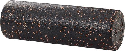 Foam Roller Masaj Köpüğü Düz (Siyah + Turuncu Orta Sert, 45 cm)…