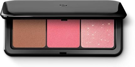 Milano Multi Finish Trio Blush & Bronzer Palette 03 | Yüz Paleti, 1 Bronzlaştırıcı ve 2 Allık, Mat ve Metalik Kaplama
