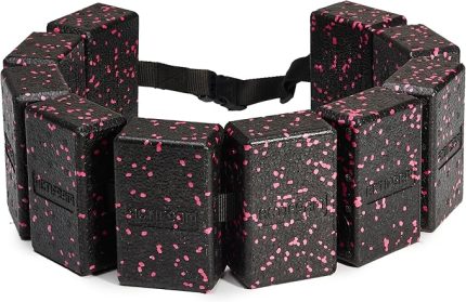 Yetişkin Yüzme Kemeri (Siyah+Pembe)