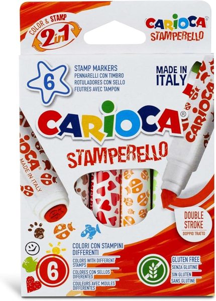 Stamperello Yıkanabilir Keçeli Boya Kalemi 6’lı