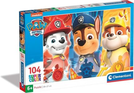 104 el. Super Kolor Paw Patrol [PUZZLE]