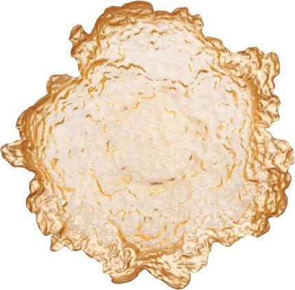 Gold Dekoratif Tabak 38 cm