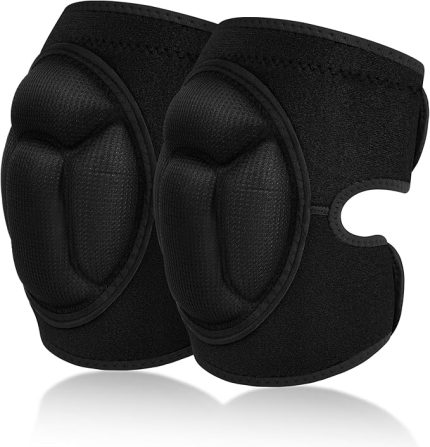 Koruyucu Dizlikler, 20 MM Köpük Pedli 2 Dizlik Çalışması, Çarpışma Önleyici Sünger Kalın Dizlik, Bahçe İşleri Fayans İnşaat Temizleme Jogging Voleybol için