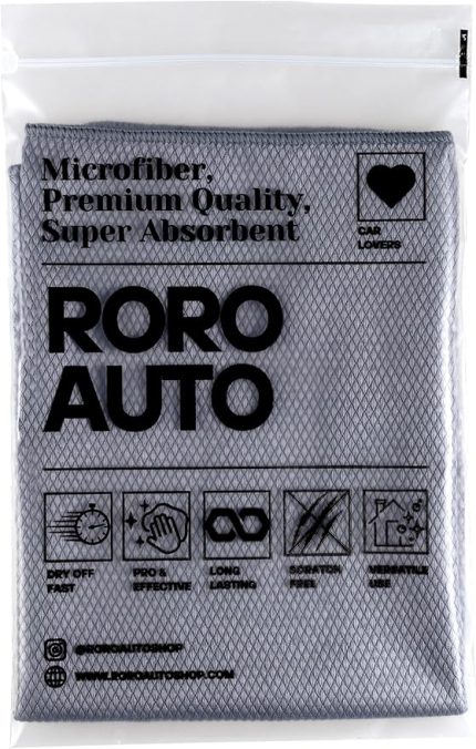 Auto Olimpos Mikrofiber Oto Cam Bezi 50x70 Gri