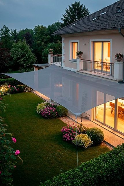 Gölgeleme Oranlı HDPE Gölgelik File – 4m x 3m, 140gr/m², UV Koruma, Kuşgözü Takviyeli, Bahçe Teras Balkon İçin (Gri)