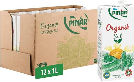 Süt Organik 1L x 12 adet