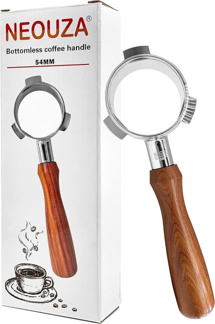 Espresso dipsiz 54mm Portafilter uyumlu Breville 870/875/878/880 filtre sepeti 304 aptal paslanmaz çelik kahve makinesi aracı