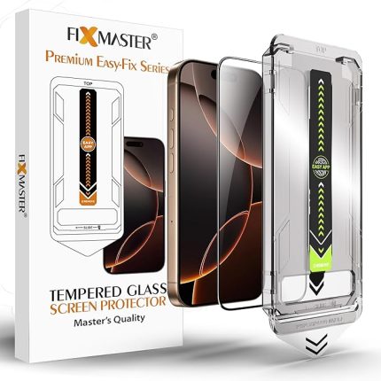 iPhone XS MAX ve 11 Pro Max Uyumlu Ultra Clear HD Temperli Cam, Easy Fix Kolay Kurulum Serisi Yüksek Kaliteli Ekran Koruyucu