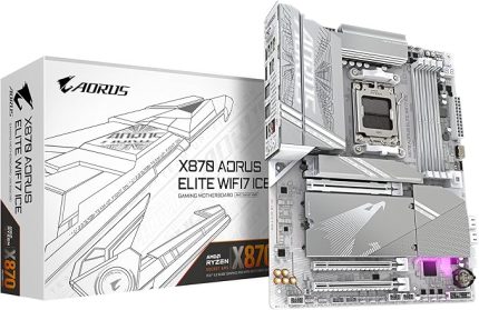 ANAKART AMD AM5 ATX X870 AORUS ELITE WIFI7 ICE