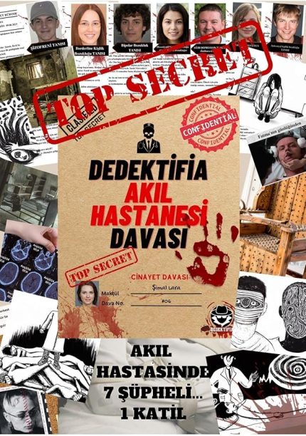Akıl Hastanesi Davası, Cinayet Çözme ve Katili Bulma Oyunu, Suçluyu Bulma- Dedektif Oyunu