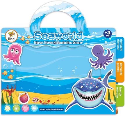 Tekrar Tekrar Kullanılabilen Sticker Seaworld