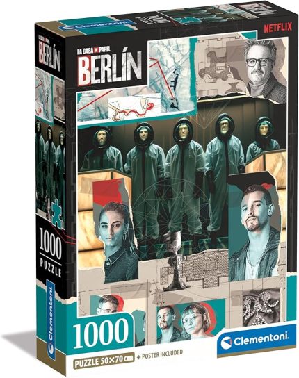 1000 Parça La Casa De Papel Puzzle Berlin 1 (Compact Box)
