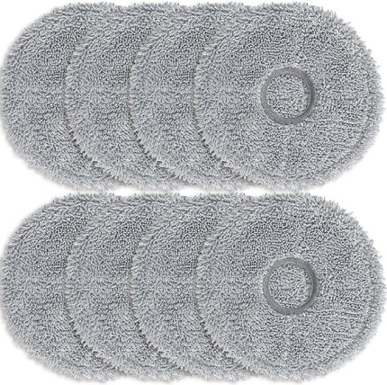 Bezi Yedek Parçaları Dreàme L10s Ultra, L10 Ultra, L20 Ultra, L10 Pro Ultra Heat, X40 Ultra Complete, Silme Pedleri Yedek Parçaları Xiàomi X10+/X20+, Mikrofiber Silme Pedi Aksesuarı (6 Adet)