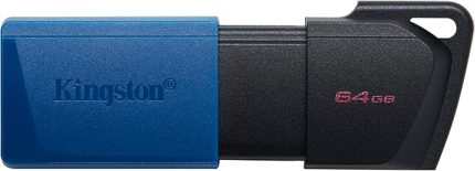 DataTraveler Exodia M 64GB USB Flash Bellek DTXM/64GB USB 3.2 Gen 1 (64 GB, Siyah / Mavi)
