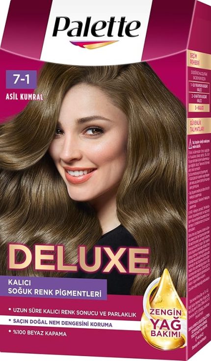 Deluxe Deluxe 7-1 Küllü Kumral Saç Boyası