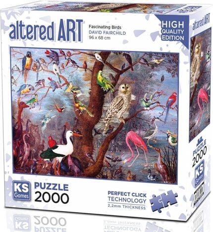 Fascinating Birds 2000 Parça Puzzle -KS Puzzle
