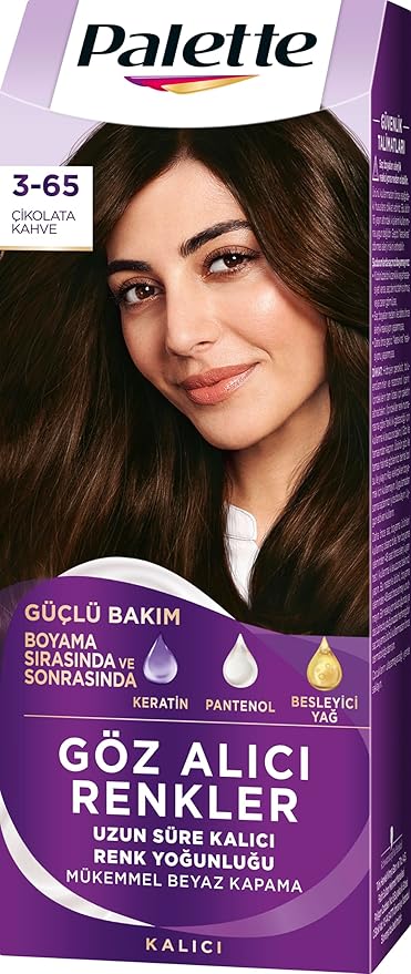 Yoğun Saç Boyası 3.65 Çikolata Kahve