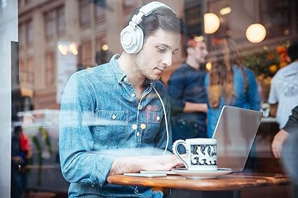 M50xWH Stüdyo Kulaklık Beyaz Kablolu, Kapalı - Creators, DJ'ler, Podcasting, Kayıt ve İzleme için - Görsel 2