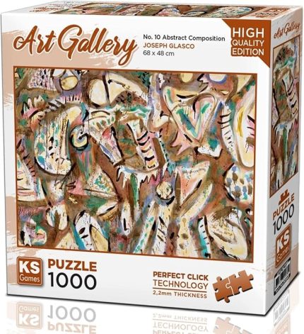 Games 1000 Parça No.10 Abstract Composition Puzzle