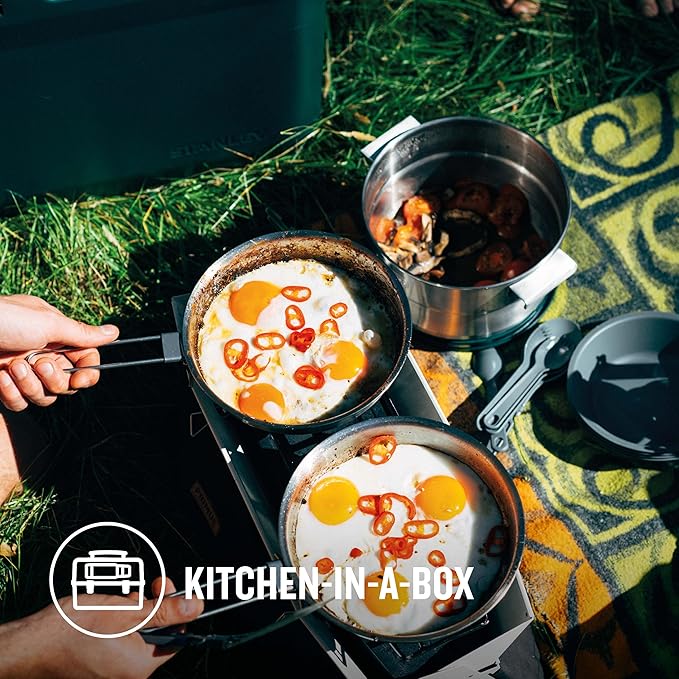 Adventure Full Kitchen Pişirme ve Yemek Seti 3.5 Litre - Paslanmaz Çelik | Paslanmaz Çelik - Görsel 5