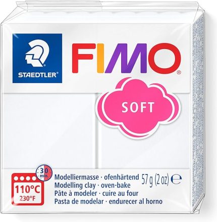 Fimo 80200 Soft Modelleme Kili 57 gr Beyaz