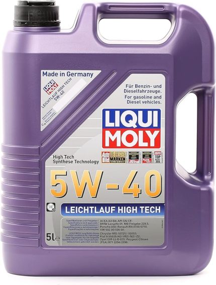 Moly Leichtlauf High Tech 5W-40 5 l Otomotiv Bakım Ürünü